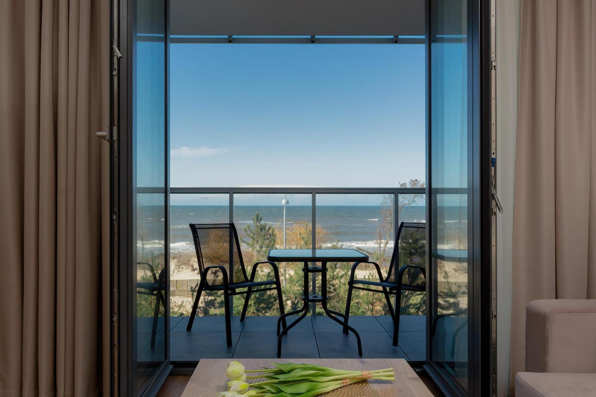 Mielno Jantaris B26 Balcony And Sea View Underground Parking Appartement Buitenkant foto
